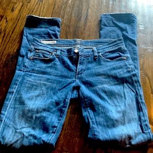 Womens COH Low Rise Straight Leg Jeans (Ava Stretch)